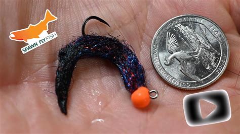 Spawn Polliwog Articulated Jig Leech Fly Tying Tutorial Youtube