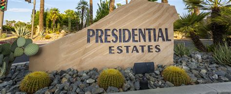 PRESIDENTIAL ESTATES | Rancho Mirage, CA HOMES for Sale | Presidential ...