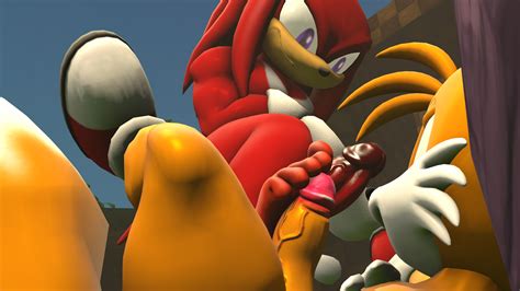 Rule 34 3d Echidna Footjob Fox Gay Knuckles The Echidna Male Male Male Only Sfm Sonic Series