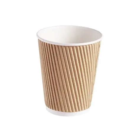 Triple Wall Ripple Hot Cup 12oz 34cl EcoBoxes