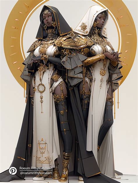 The Nun Futuristic Fashion In 2024 Black Love Art Female Armor