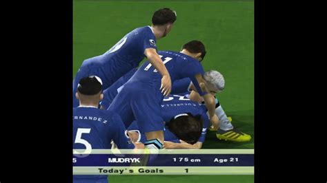 PES 2023 PS2 Mykhailo MUDRYK Amazing Goal Shorts YouTube