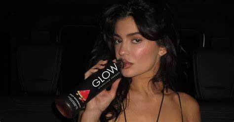 Kylie Jenner Risks Wardrobe Malfunction In Plunging Dress Secured With Strings Daily Star