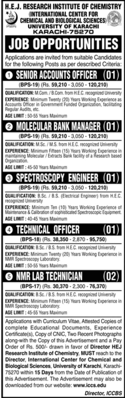 The University Of Karachi Uok Jobs 2024