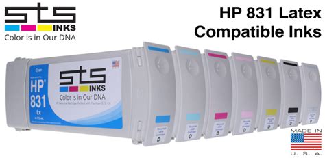 HP 831 Ink Cartridges Replacement HP 831 Latex Inks