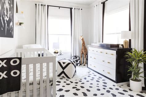 A Black and White Nursery Reveal - Project Nursery