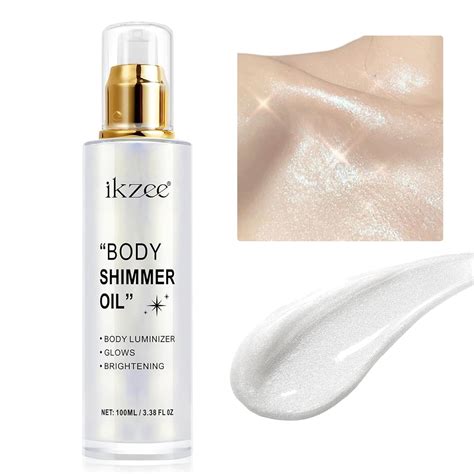 Amazon Body Shimmer Oil 100ml Moisturizing Long Lasting Body