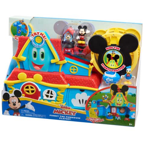 Mickey Mouse Funny The Funhouse Playset - Afterpay