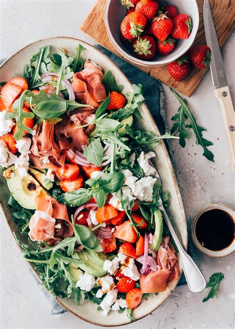 Salade Met Aardbeien En Geitenkaas Uit Paulines Keuken