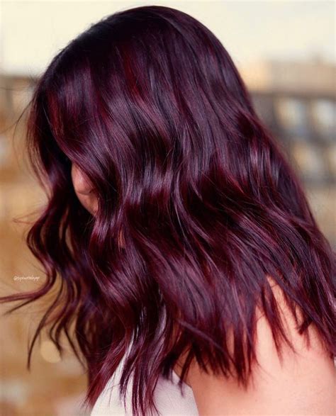 50 Beautiful Burgundy Hair Colors To Consider For 2024 Hair Adviser Deep Burgundy Hair Wine