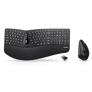 Perixx Periduo 605 Wireless Ergonomic Split Keyboard And Vertical