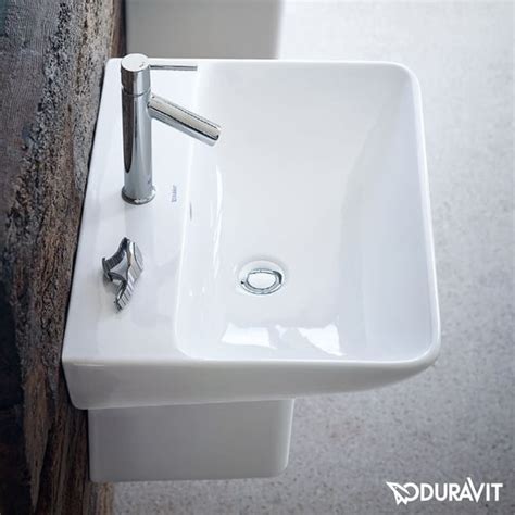 Duravit Me By Starck Lavabo Blanc Wondergliss Trou De Robinet