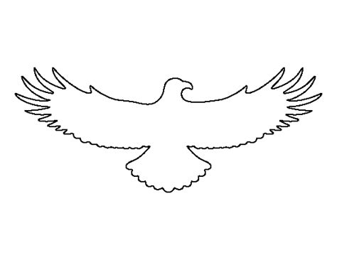 Printable Flying Eagle Template Free Pdf Download