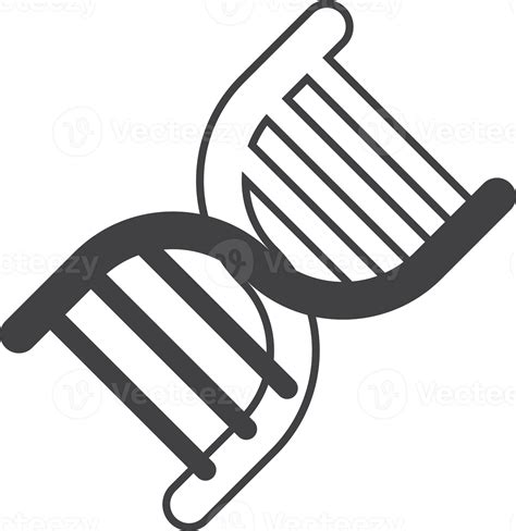 DNA and Genes illustration in minimal style 15285445 PNG