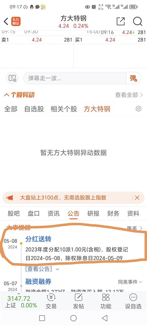 方大特钢 Sh600507 方大特钢 600507 股吧 东方财富网股吧