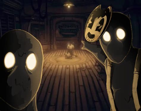 Bendy Y Boris Character Art Character Design Alice Angel Villainous