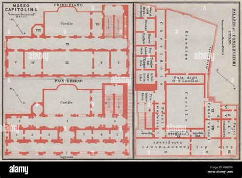 Capitoline Museum Palazzo Dei Conservatori Museo Capitolino Plan Rome