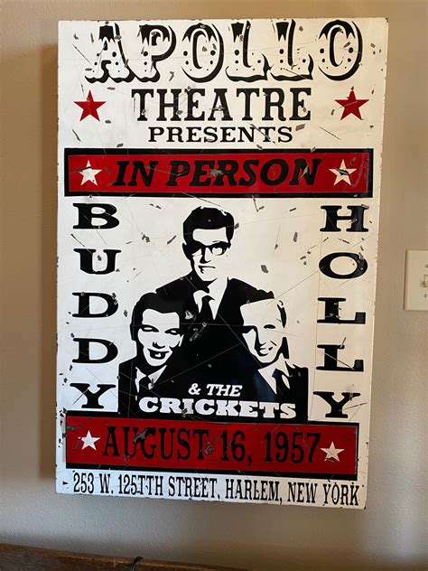 Buddy Holly And The Crickets At The Apollo