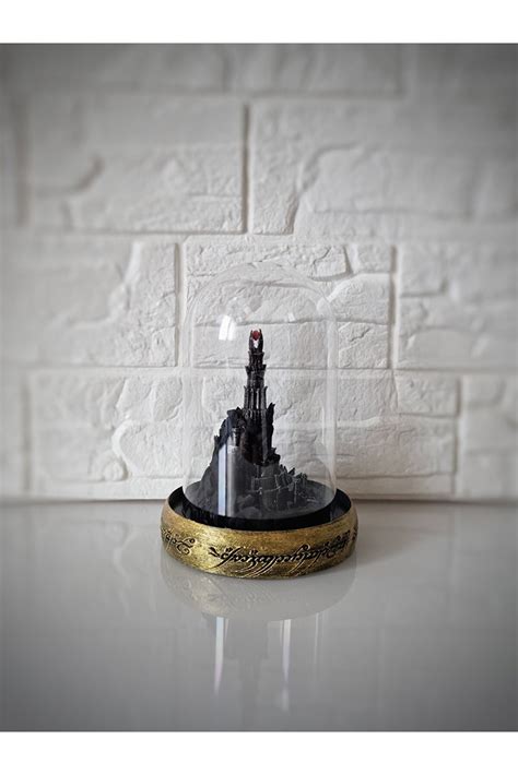 Barad Dur Castle Lord of the Rings Castle Figure Bust Sculpture ...