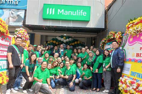 Resmikan Kantor Anyar Manulife Pembayaran Klaim Capai Rp