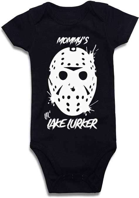 Friday The 13th Onesie Jason Voorhees Onesie Mommys Lil Lake Etsy