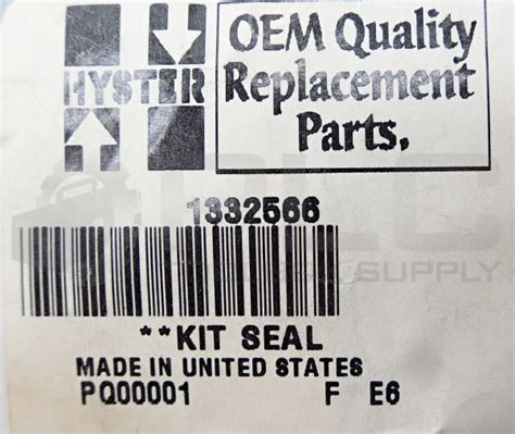 New Hyster Seal Kit Plc Toolbox Supply