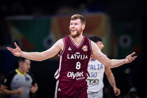 Latvia S Davis Bertans At Peace With World Cup Ending Missed Trey Eyes