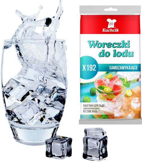 Woreczki do lodu samozamykające 192kulki ICE CUBES 2907 Cena