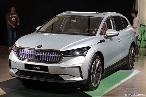 Skoda台灣首款電動休旅Enyaq iV雙版本實車亮相預告2024年上市開賣 ETtoday車雲 ETtoday新聞雲