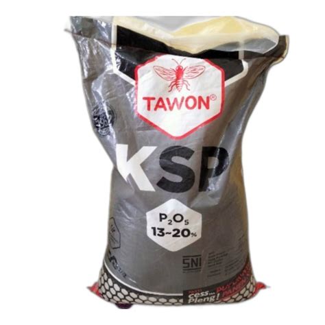 Jual Pupuk Phosphate KSP Cap Tawon Repack 1Kg Sejenis Pupuk TSP