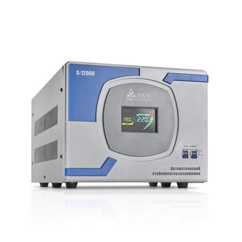 Стабилизатор напряжения SVC S-12000 1 фазный 220в Арт.4348: продажа ...