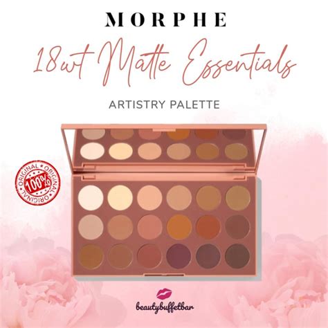 Jual Morphe 18WT Matte Essentials Eyeshadow Palette Shopee Indonesia