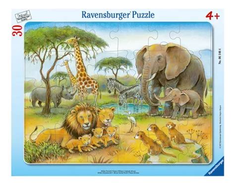 Puzzle Enmarcado Vida Salvaje Ravensburger Mercadolibre