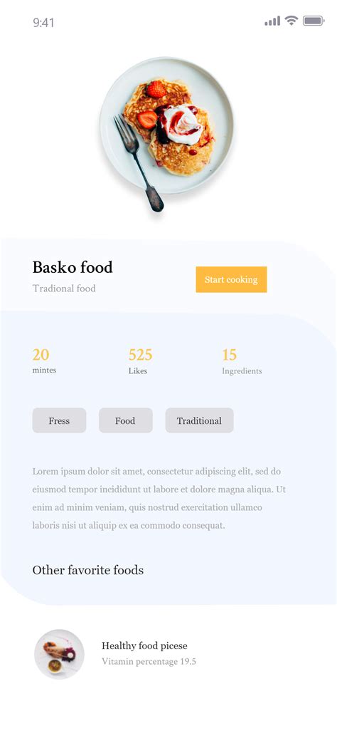 Food App Concept By Nabil Mahmud On Dribbble