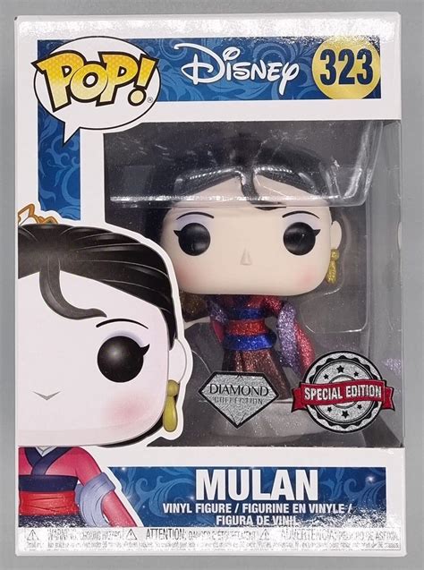 Amazon Pop Funko Disney Mulan Diamond Collection Vinyl