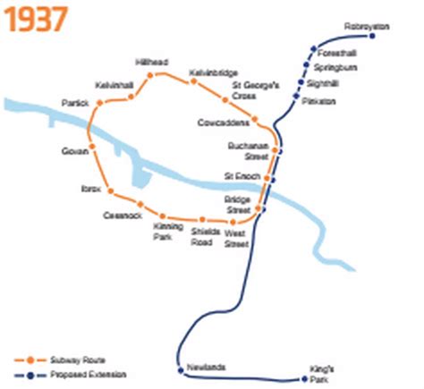 In Pictures The Plans To Extend Glasgows Subway Glasgow Live