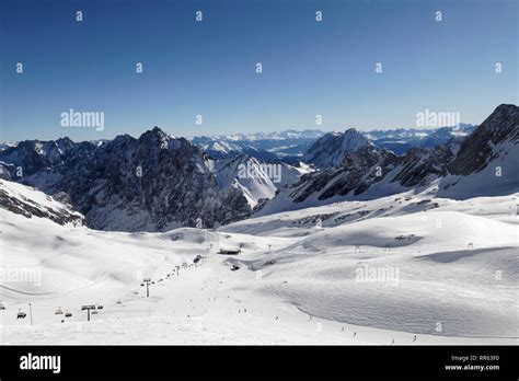 Zugspitze, Germany, mountain, snow, peak, winter Stock Photo - Alamy