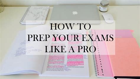 How To Prepare Your Exams Like A Pro Study Tips Youtube