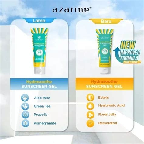 Jual Terbaru Azarine Hydrasoothe Sunscreen Gel Spf Pa Ml