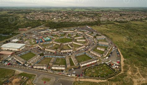 ainsdale from aerial perspective 4870839 Stock Photo at Vecteezy