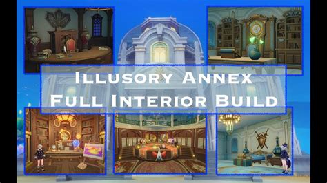 Illusory Annex Fontaine Mansion Genshin Impact Serenitea Pot