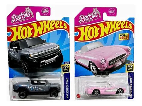 Hot Wheels Paquete Barbie Hw Screen Time Meses Sin Intereses