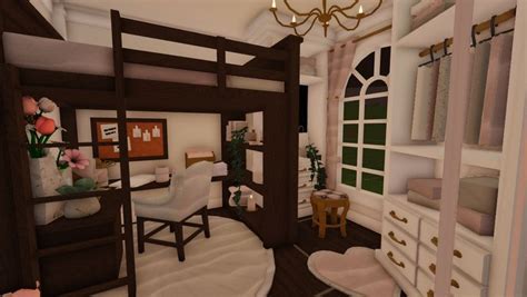 Bloxburg Coquette Blush Bedroom Sims House Design Simple Bedroom