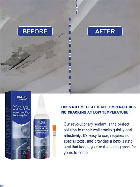 Flexible Waterproof Sealant For Repairing Wall Cracks, Avoiding