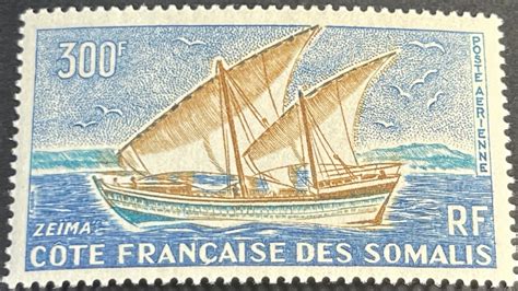 Somali Coast C34 Mint Never Hinged Single 1964 65 Africa