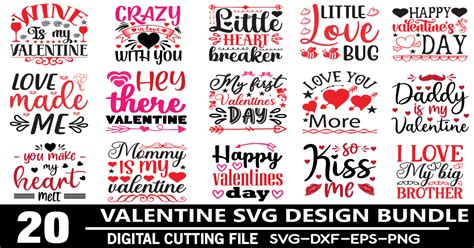 Valentine Svg Bundle Bundle · Creative Fabrica