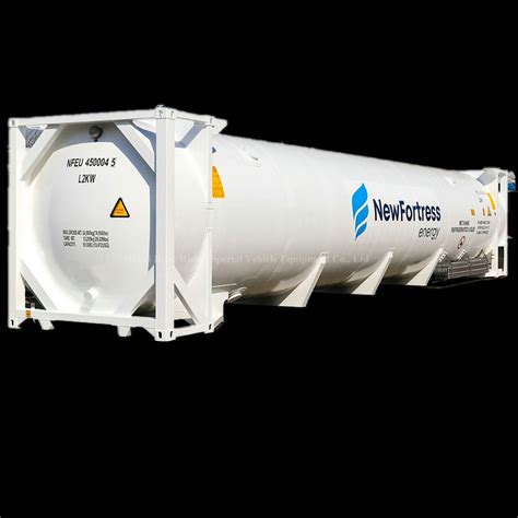 Ft T Iso Portable Tank For Un Methane Refrigerated Liquid