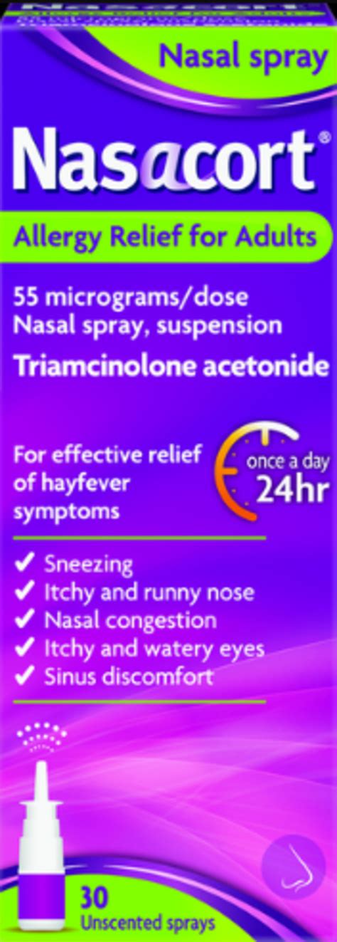 NASACORT allergy relief spray for adults 30dose | Pharmacy near me