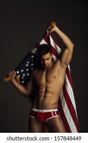 Man Flag Naked Images Stock Photos Vectors Shutterstock
