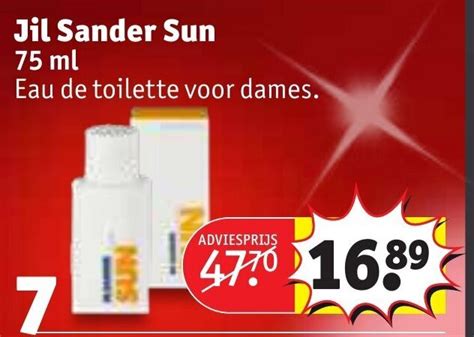 Jil Sander Sun 75 Ml Aanbieding Bij Kruidvat